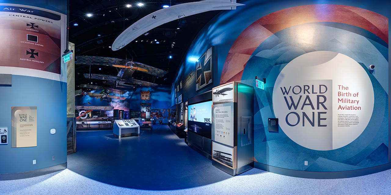 World War I aircraft and military aviation displays