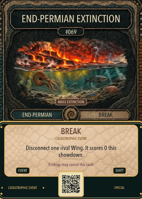 End-Permian Extinction card