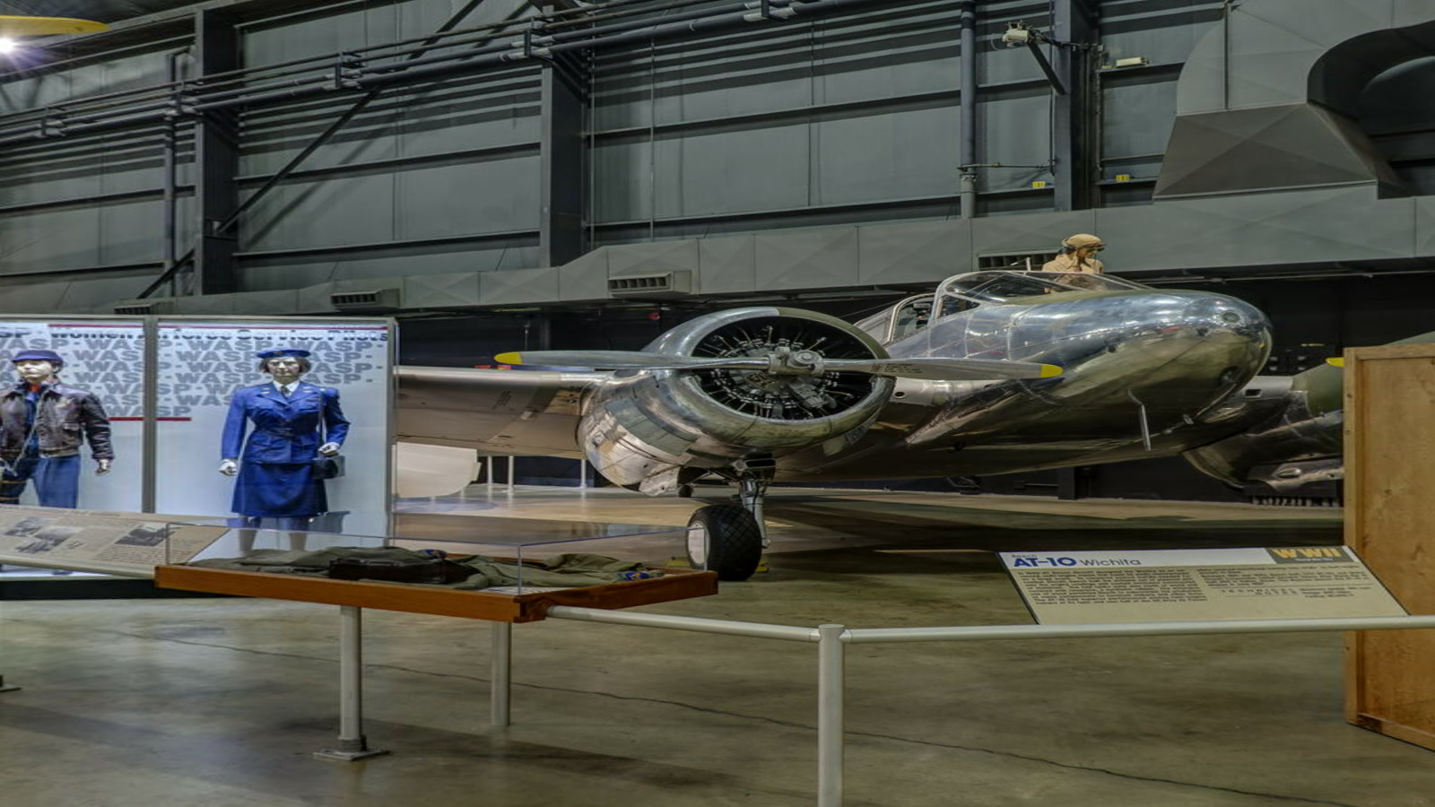 The Tuskegee Airmen in the gallery