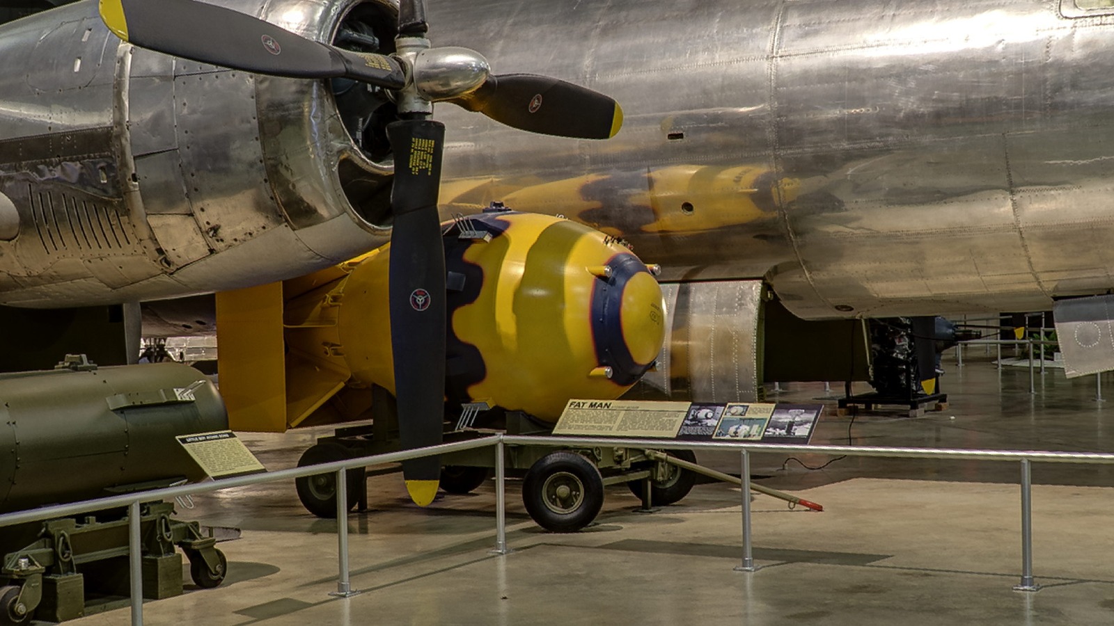'Fat Man' Atomic Bomb in the gallery