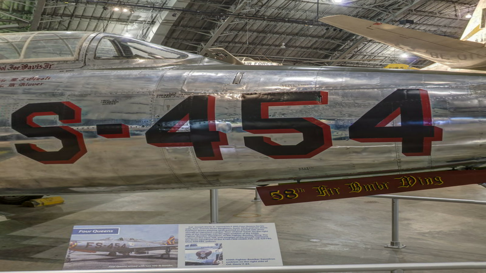 F-84E Thunderjet in the gallery