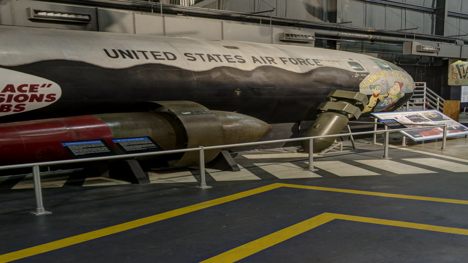 B-29 Walk-through Fuselage in the gallery