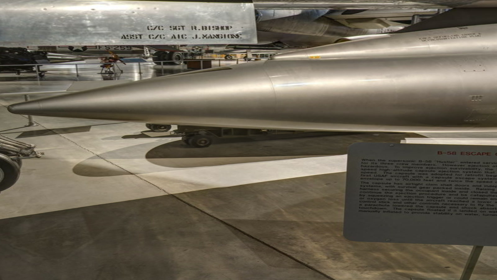 B-58A Hustler in the gallery