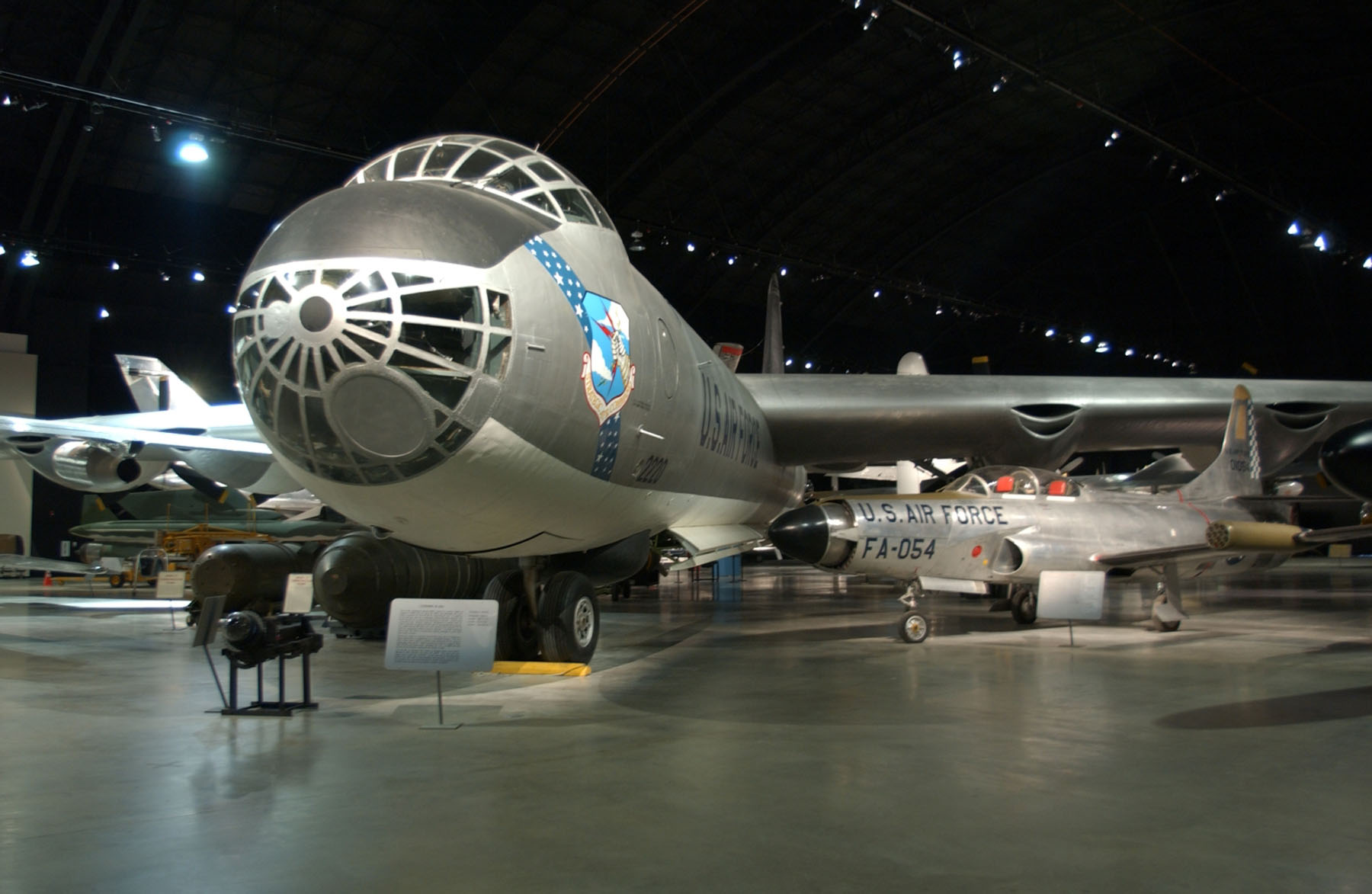 Convair B-36J Peacemaker displayed at the National Museum of the U.S. Air Force