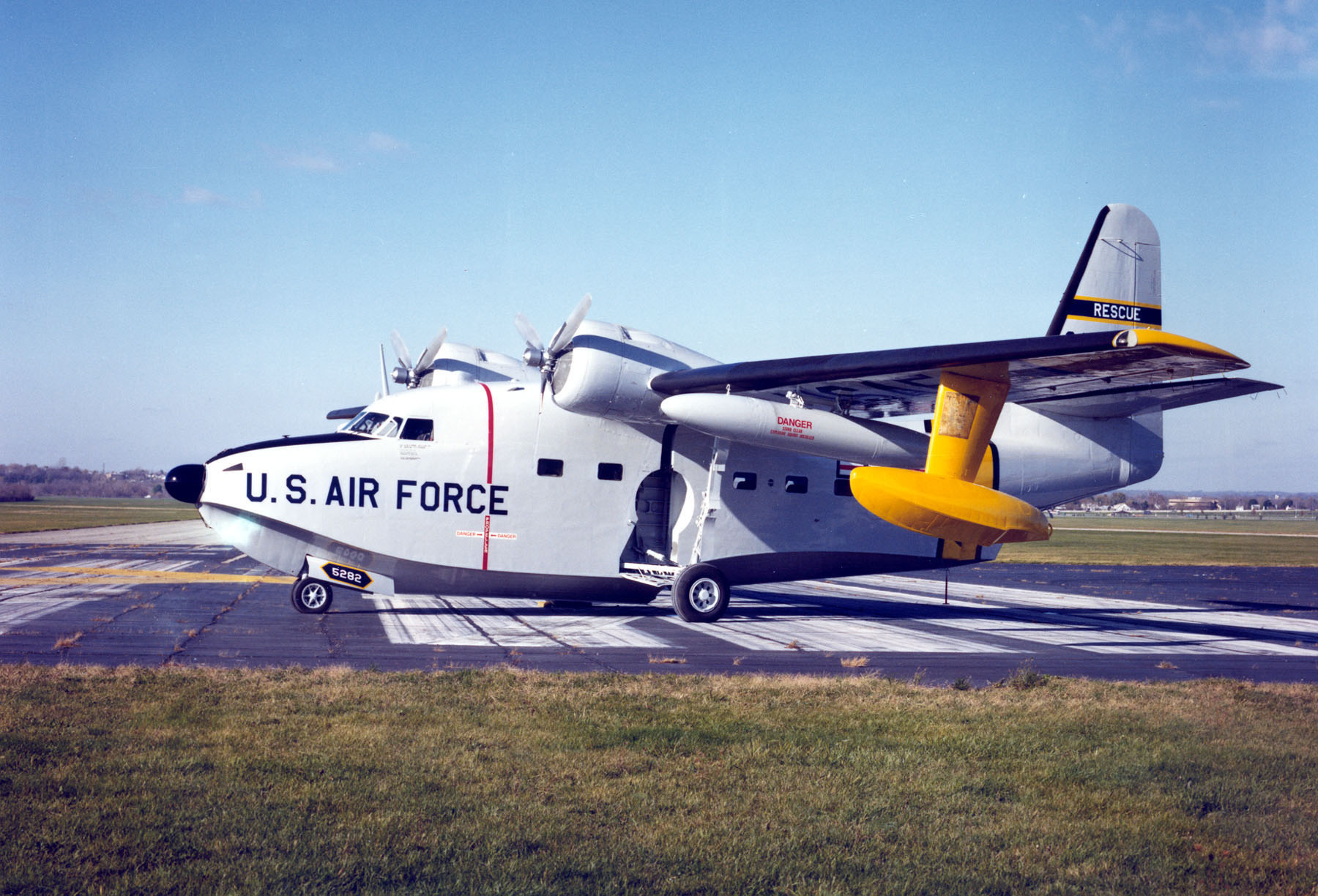 Grumman HU-16B Albatross displayed at the National Museum of the U.S. Air Force