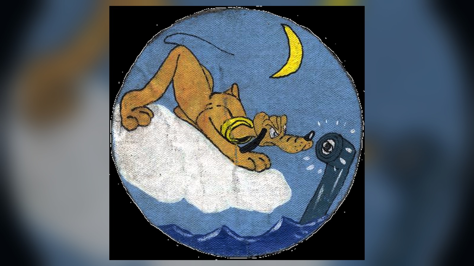 Walt Disney-designed wartime military squadron emblem