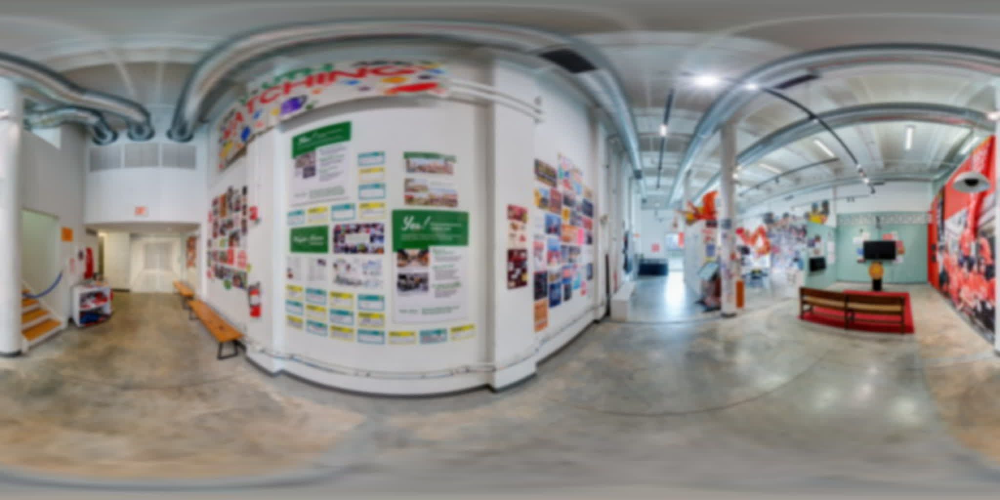 Open gallery view connecting community archives, protest art, and visions for Chinatown’s future.