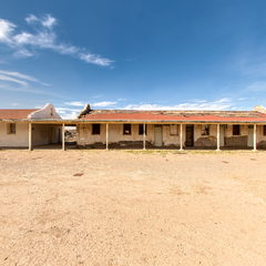Adobe building range at Rio Vista