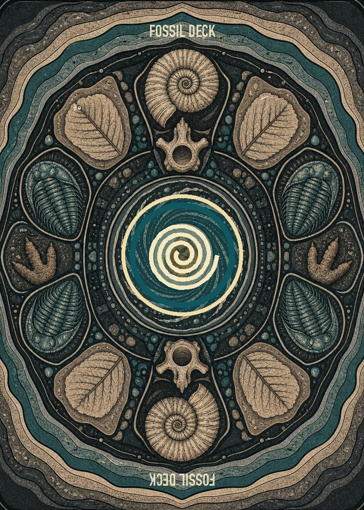 Fossil Showdown Fossil deck back