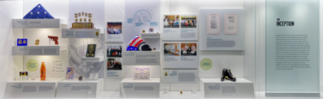 The Inception exhibit case