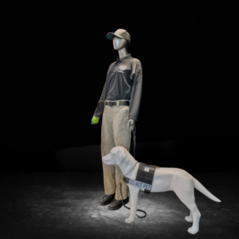 Explosives detection canine handler uniform